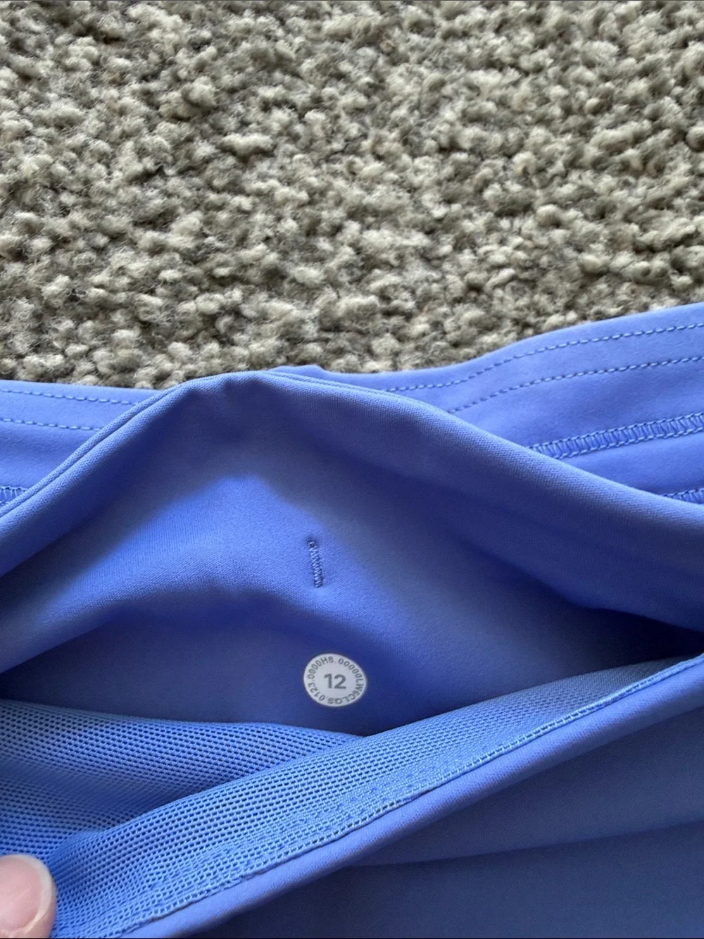 Lululemon Fast And Free HR Crop 23” Leggings Pockets Wild IndigoWLIN Size 12 NWT